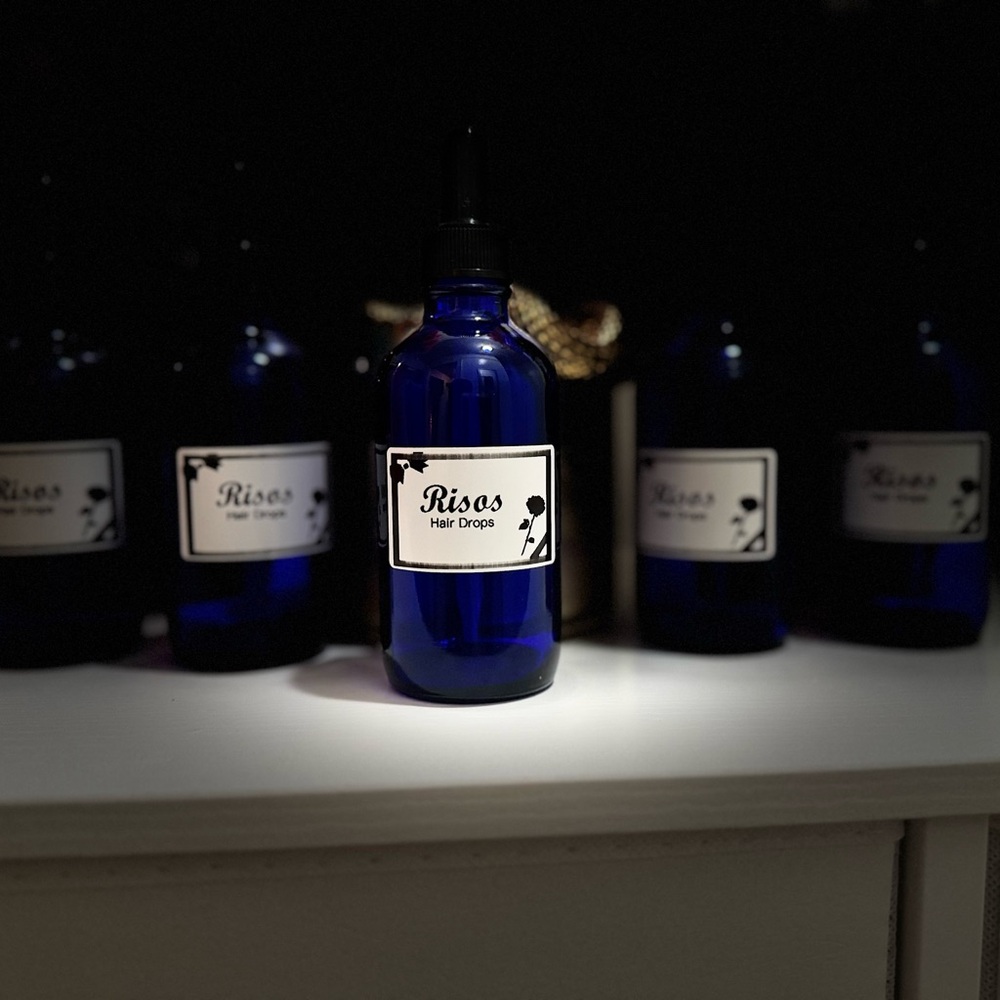 Risos Hair Drops - Blue Bottle